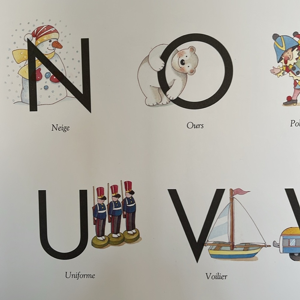 NEW Nursery FRENCH ALPHABET POSTER - Picture 6 of 11